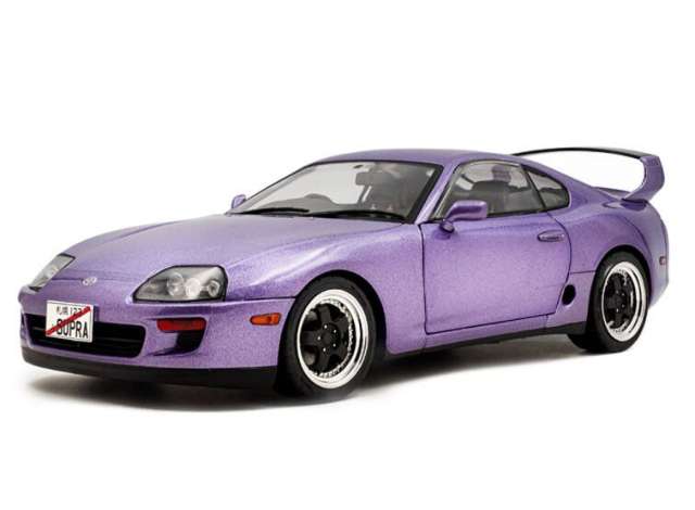 Pre-Order – 1993 Toyota Supra MK4 (A80) Solido Works, purple 1:18 Solido Model (soli1807607) – ETA. September 2026