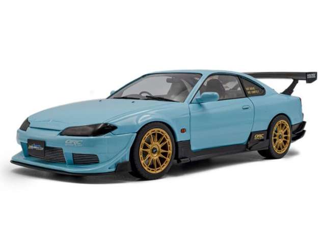 Pre-Order – 1999 Nissan Silvia S15 Spec-R Aero Solido Works, blue 1:18 Solido Model (soli1812204) – ETA. January 2027
