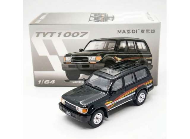 Pre-Order – 1994 Toyota Land Cruiser LC80, green 1:64 Massdi Model (MAS-TYT1007) – ETA. October 2026