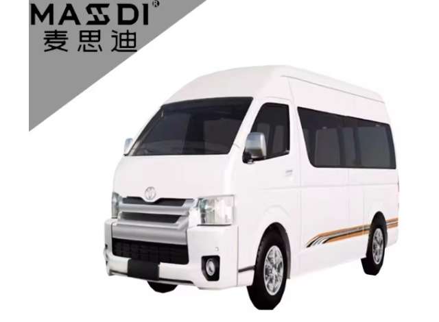 Pre-Order – 2023 Toyota Hiace H200, white 1:64 Massdi Model (MAS-TYT3801) – ETA. October 2026