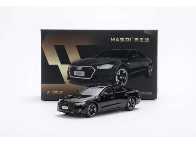 Pre-Order – 2022 Audi A7L, black 1:64 Massdi Model (MAS-AD2100) – ETA. October 2026