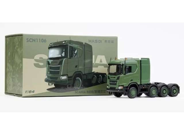 Pre-Order – Scania, green 1:64 Massdi Model (MAS-SCN1106) – ETA. October 2026