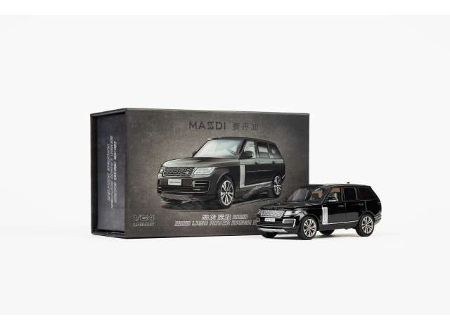Pre-Order – 2020 Range Rover, black 1:64 Massdi Model (MAS-LR1000) – ETA. October 2026