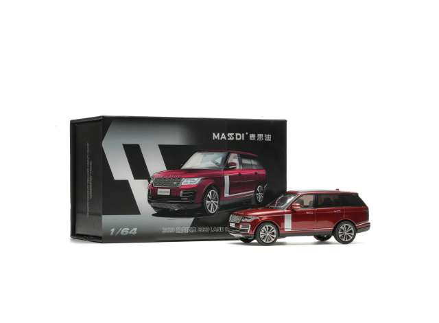 Pre-Order – 2020 Range Rover, red 1:64 Massdi Model (MAS-LR1005) – ETA. October 2026