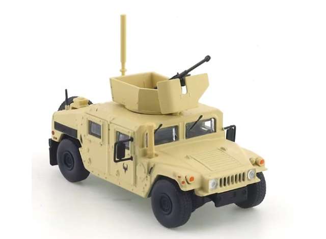 Pre-Order – M1151 Enhanced Armament Carrier, sandy yellow 1:64 Massdi Model (MAS-TJ1001) – ETA. October 2026