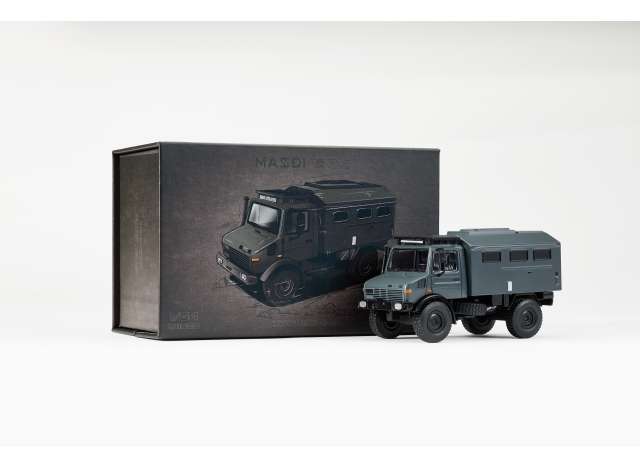 Pre-Order – U1300L Off road RV, German grey 1:64 Massdi Model (MAS-TJ1020) – ETA. October 2026