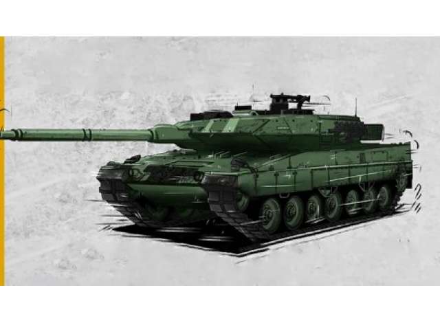 Pre-Order – Leopard 2 A6 Aging Version, army green 1:64 Massdi Model (MAS-MS1606) – ETA. October 2026