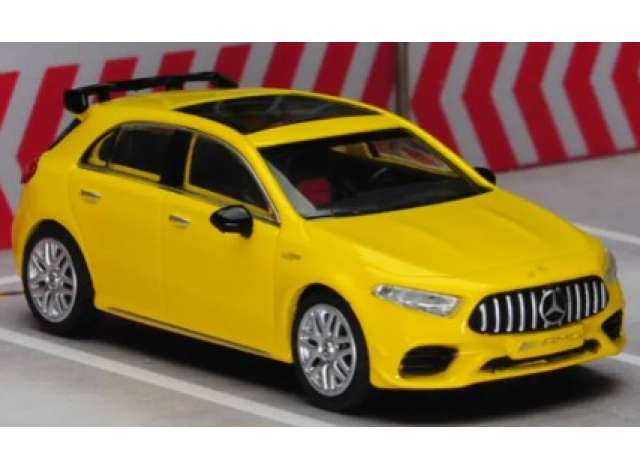 Pre-Order – 2023 Mercedes-Benz AMG A45S 4MATIC+W177, sun yellow 1:64 KILOWorks Model (KLW000504) – ETA. October/November 2026