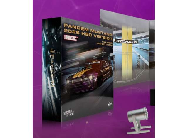 Pre-Order – Pandem Mustang HEC 2026, purple 1:64 ModelModel Model (MM64-PM-HEC2026) – ETA. October/November 2026
