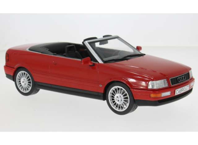 Pre-Order – 1991 Audi Cabriolet, red 1:18 MCG Model (MCG181224) – ETA. July/August 2026
