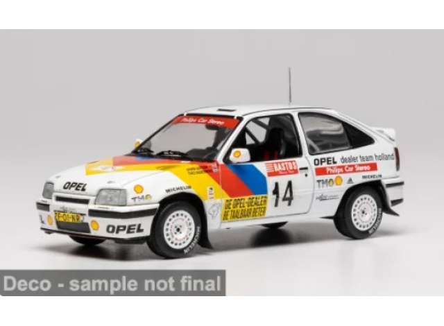 Pre-Order – 1992 Opel Kadett E GSI #14 E.Doctor/T.Badenberg, Circuit des Ardennes 1:43 IXO Models Model (ixoRAC451A) – ETA. July/August 2026