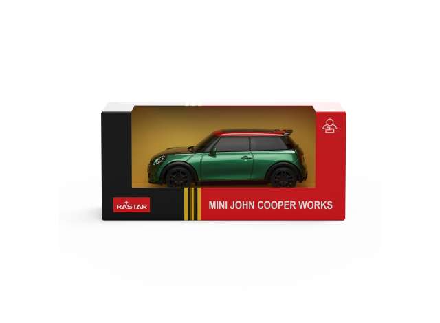 Pre-Order – Mini John Cooper Works, British racing 1:43 Rastar Model (rastar64740gr) – ETA. October/November 2026