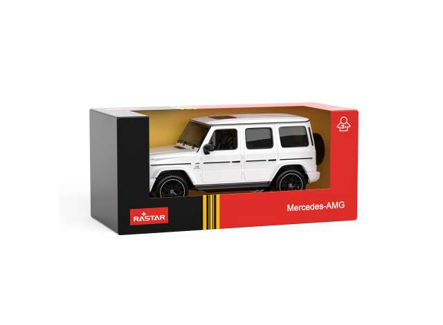 Pre-Order – Mercedes-Benz AMG G 63, white 1:43 Rastar Model (rastar64730w) – ETA. October/November 2026
