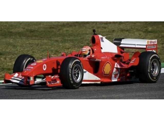 Pre-Order – 2004 Ferrari F2004 Michael Schumacher, red/white 1:43 Bburago Model (bura38601) – ETA. January/February 2027