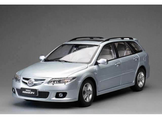 Pre-Order – Mazda 6 Wagon, glacier silver metallic 1:18 SunStar Model (sun5883) – ETA. October 2026
