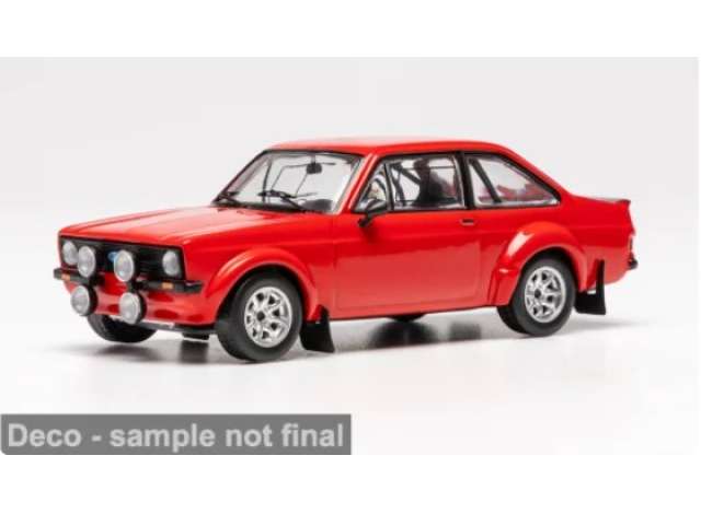 Pre-Order – 1980 Ford Escort MK II RS 1800, red 1:43 IXO Models Model (ixoCLC686) – ETA. October/November 2026