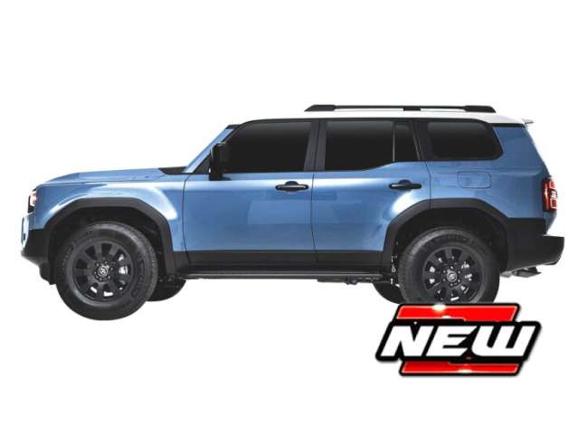 Pre-Order – 3 inch 2024 Toyota Land Cruiser, light blue/white 1:0 Maisto Model (mai24901) – ETA. October/November 2026