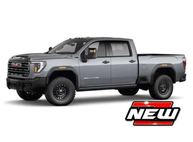 Pre-Order – 4,5 inch GMC Sierra Heavy Duty AT4X, grey 1:0 Maisto Model (mai25877) – ETA. July/August 2026