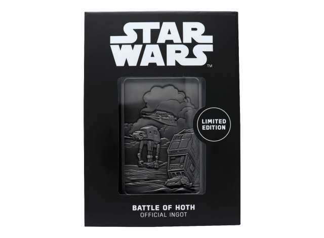 Pre-Order – Star Wars Limited Edition Battle for Hoth Ingot 1:0 Fanattik Model (fanK-003) – ETA. October/November 2026