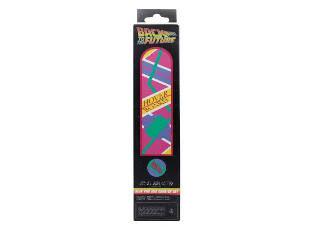 Pre-Order – Back to the Future XL Hoverboard Desk Pad and Coaster Set 1:0 Fanattik Model (fanUV-BF209) – ETA. October/November 2026