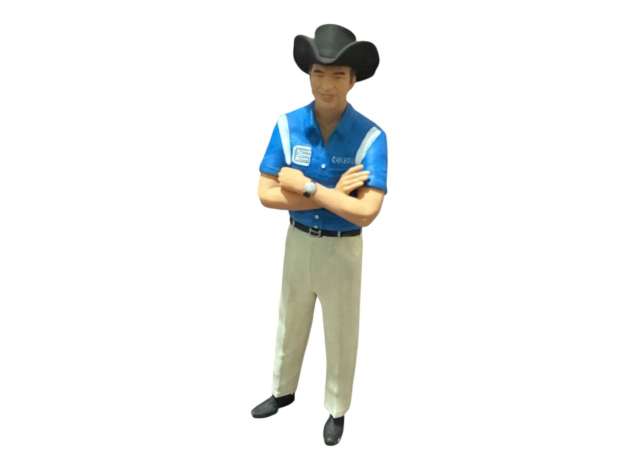 Available To Order – Carroll Shelby Figure 1:18 Cartrix Model (CTPL18084)