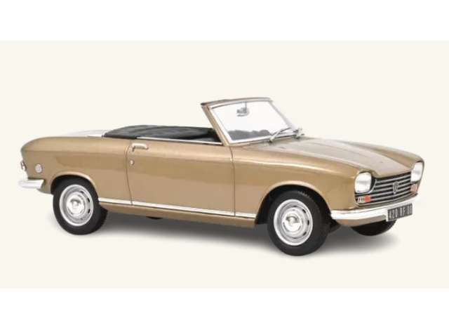 Pre-Order – 1967 Peugeot 204 Cabriolet, metallic beige 1:18 Norev Model (nor184960) – ETA. March 2027