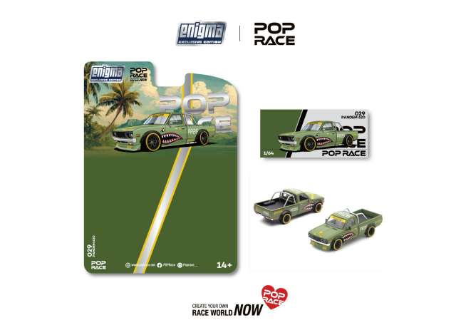Pre-Order – Pandem 620, fighter green 1:64 Pop Race Limited Model (PRE029) – ETA. October/November 2026