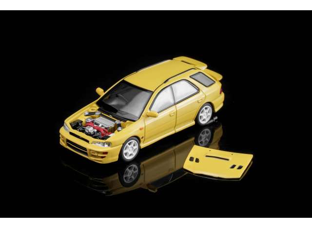 Pre-Order – Subaru lmpreza Wagon WRX STi Version VI, cashmere yellow 1:64 Motorhelix Model (MH67104) – ETA. January/February 2027