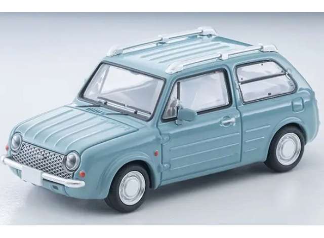 Pre-Order – 1989 Nissan PAO, aqua gray 1:64 Tomica Limited Vintage Model (TLV-N379a) – ETA. October/November 2026