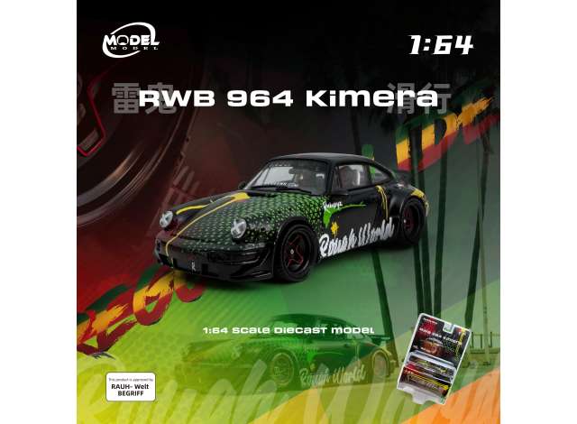 Pre-Order – RWB 964 Kimera, green 1:64 ModelModel Model (MM64-RWB964-006) – ETA. October/November 2026