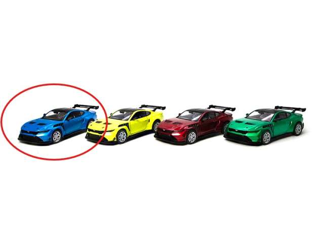 Pre-Order – 2025 Ford Mustang GTD, blue 1:38 Kinsmart Model (KT5489Wb) – ETA. December 2026