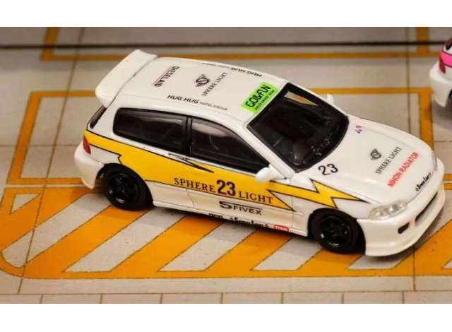 Pre-Order – EG6, yellow light 1:64 Street Weapon Model (STW271) – ETA. January/February 2027