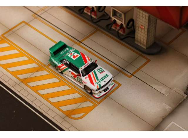 Pre-Order – E30 *7-Eleven*, white/green/red 1:64 Street Weapon Model (STW273) – ETA. January/February 2027