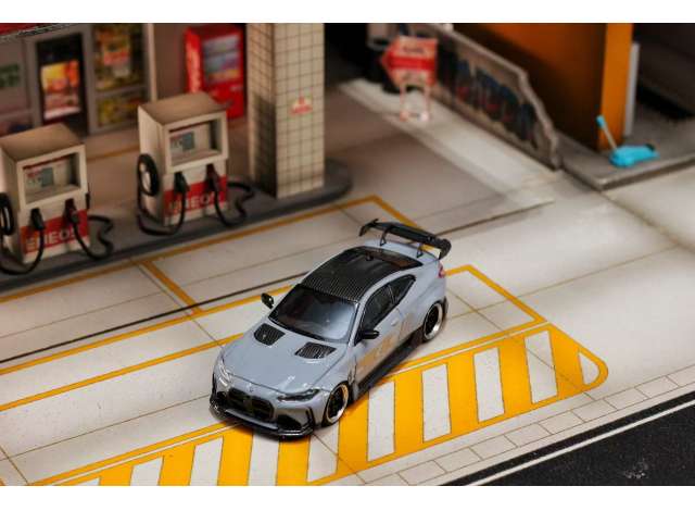 Pre-Order – Custom G82 M4 with perforated hood, naduo gray 1:64 Street Weapon Model (STW283) – ETA. January/February 2027