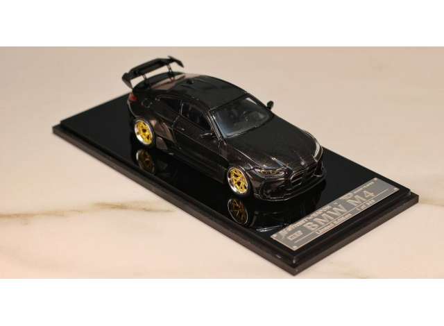 Pre-Order – Custom G82 M4 with perforated hood, full carbon black 1:64 Street Weapon Model (STW299) – ETA. January/February 2027