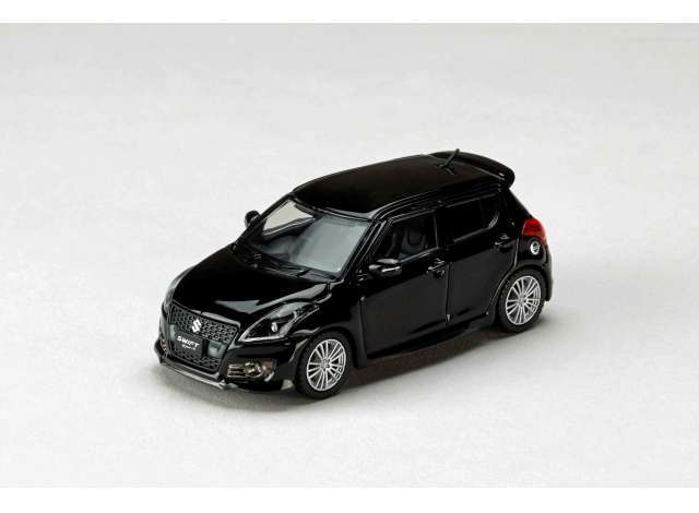 Pre-Order – Suzuki Swift Sport ZC32S Genuine Aero Parts, super black pearl 1:64 Hobby Japan Model (HJ642082BK) – ETA. December 2026
