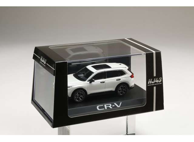 Pre-Order – 2025 Honda CR-V e:HEV RS Black Edition, platinum white pearl 1:43 Hobby Japan Model (HJ431012W) – ETA. February 2027