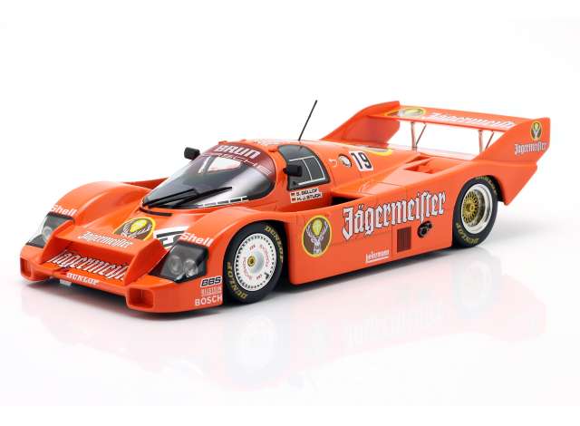 Pre-Order – 1984 Porsche 956K *ägermeister* #19 Hans-Joachim Stuck/Stefan Bellof Winner 1000km Imola, orange 1:18 Werk83 Model (W18036002) – ETA. October 2026