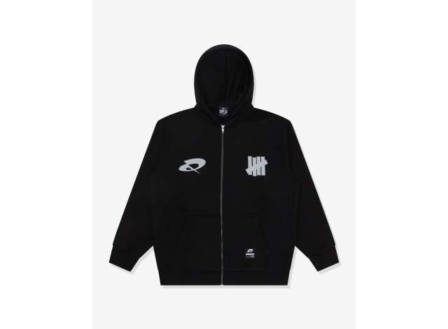 Pre-Order – Undefeated x Quadrant Zip Up Hoodie, black 1:0 DPLS Model (DP26SHO087BLK-L) – ETA. December 2026