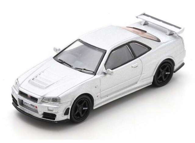 Pre-Order – Nismo R34 GT-R Z-tune, silver 1:64 Schuco Model (schuco451640015) – ETA. October 2026