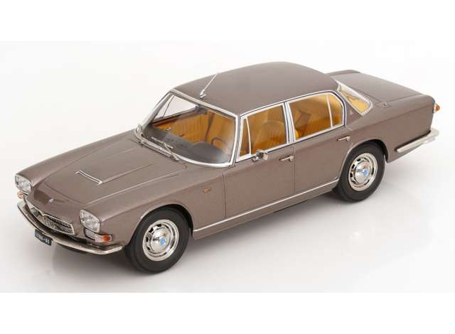 Pre-Order – 1965 Maserati Quattroporte I, grey metallic 1:18 KK - Scale Model (KKDC181511) – ETA. December 2026