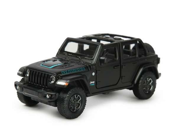 Jeep Wrangler Rubicon 4xe, black 1:32 Rastar Model (RASTAR64620BK) – ETA. February 2027