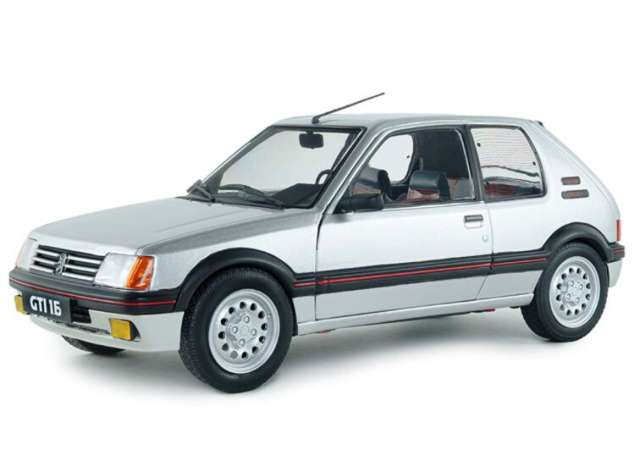 Pre-Order – 1989 Peugeot 205 GTI 1.6 MK1, grey 1:18 Solido Model (SOLI1801718) – ETA. January 2027