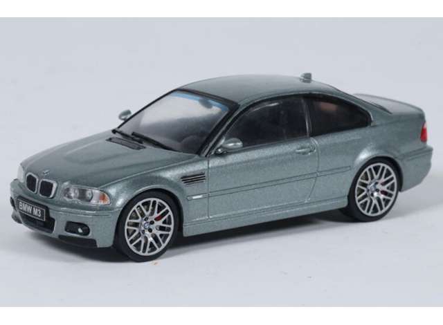 Pre-Order – 2000 BMW M3 coupe (E46), grey 1:43 Solido Model (SOLI4318603) – ETA. March 2027
