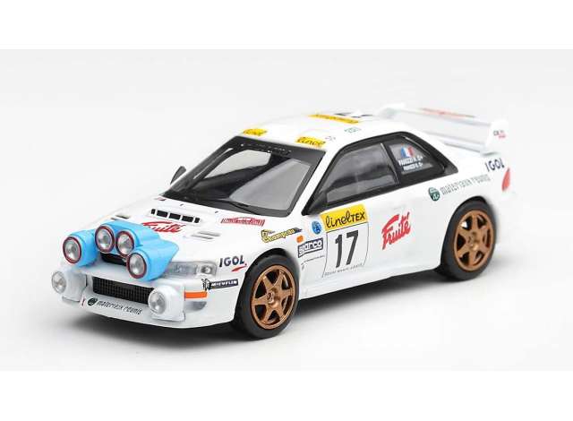 Pre-Order – 1999 Subaru Impreza WRC98 #17 Rally Monte Carlo, various 1:64 Mini GT Model (MGT01324-BL) – ETA. February 2027