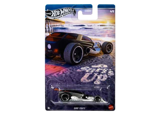 Pre-Order – Surf Crate *Surf`s Up*, black 1:64 Hotwheels Model (HWMVJCB68) – ETA. December 2026