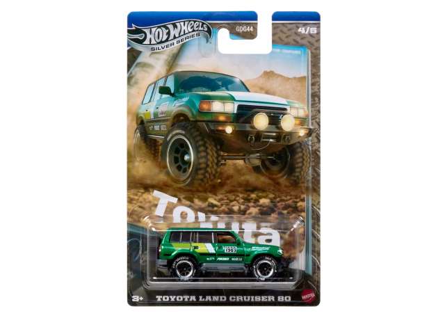 Pre-Order – Toyota Land Cruiser 80, green 1:64 Hotwheels Model (HWMVJCB74) – ETA. December 2026