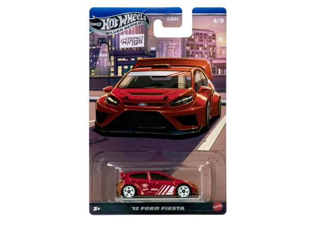 Pre-Order – 2012 Ford Fiesta, red 1:64 Hotwheels Model (HWMVJKX58) – ETA. December 2026