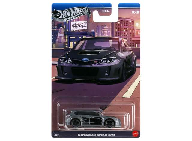 Pre-Order – Subaru Impreza WRX, silver/black 1:64 Hotwheels Model (HWMVJKX59) – ETA. December 2026