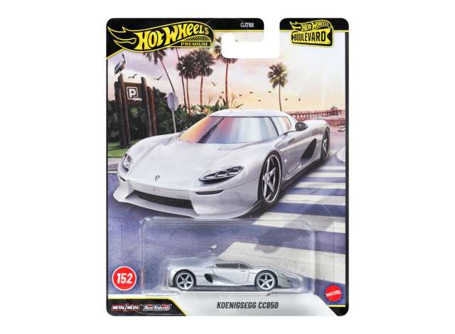 Pre-Order – Koenigsegg CC850 *Boulevard series*, silver 1:64 Hotwheels Model (HWMVJHW21) – ETA. December 2026